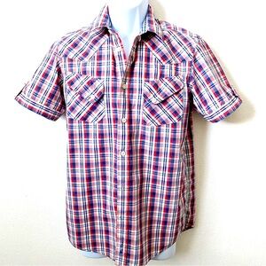 Ben Sherman, Plaid Short Sleeve Button Down